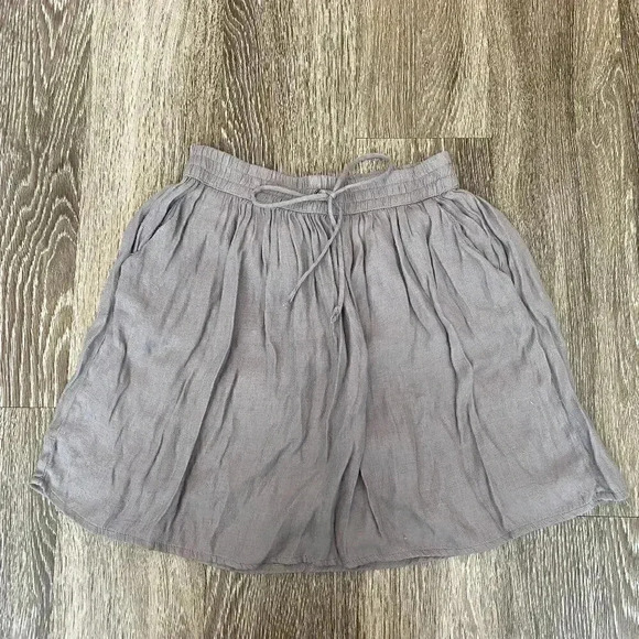 Womens Promod Grey/Brown Mini Skirt - 4 - Picture 1 of 8